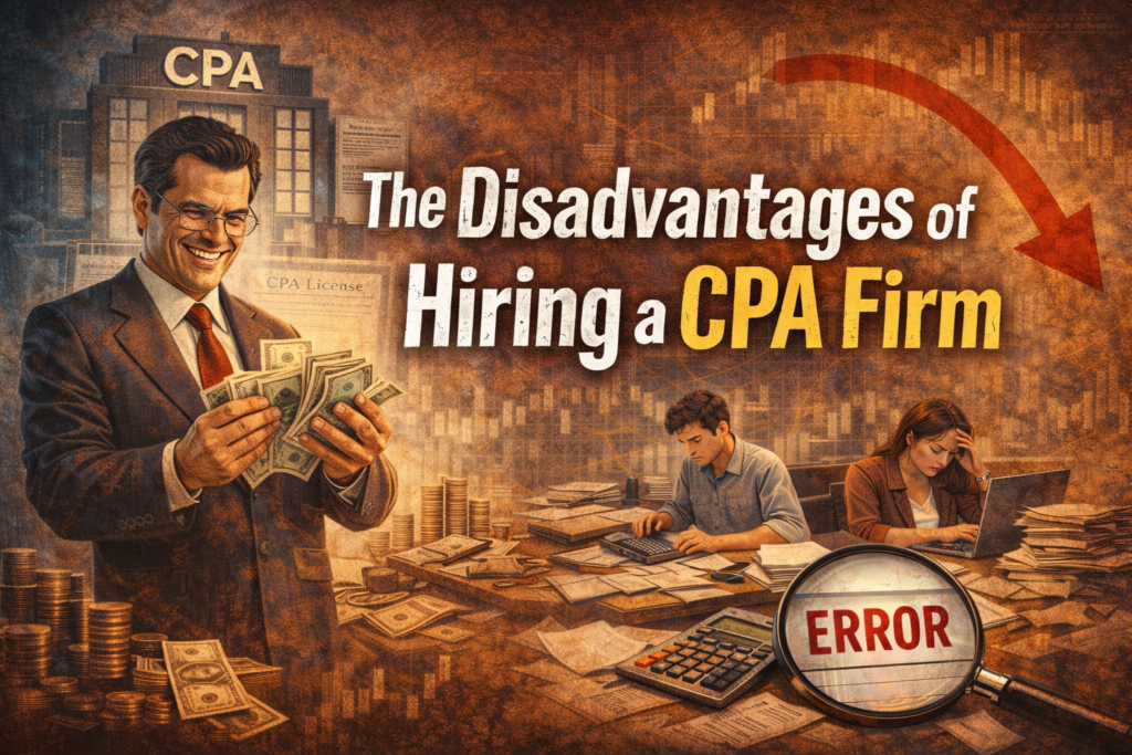 The Disadvantages of Hiring a CPA Firm